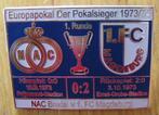 pin NAC Breda - FC Magdeburg Europacup II 1973-1974 De Kuip, Ophalen of Verzenden, Zo goed als nieuw, Sport, Speldje of Pin