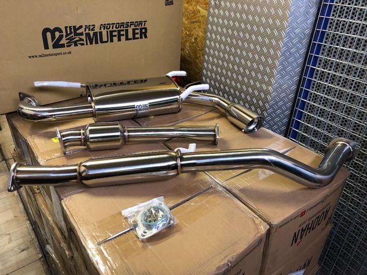 M2 resonated uitlaatsysteem Mx-5 Mx5 Miata NA 1.6 1.8 89-97, Auto diversen, Tuning en Styling, Ophalen of Verzenden