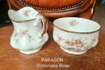 PARAGON Victoriana Rose Melkkannetje en Suikerpot, Antiek en Kunst, Antiek | Servies los, Verzenden