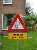 Geboorteverkeersborden te huur en andere geboorteborden, Ophalen, Zo goed als nieuw, Geboortebord