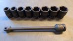 Kracht Doppenset met Verlengstuk Doppen set 1/2 inch., Auto diversen, Autogereedschap, ., Nieuw, Ophalen of Verzenden, .