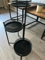 Bijzet tafeltje, Huis en Inrichting, Minder dan 55 cm, Rond, Zo goed als nieuw, Ophalen