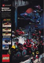 Retro reclame 1991 Lego speelgoed spionnen Mtron ruimte, Overige typen, Ophalen of Verzenden