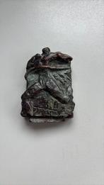 Bronzen hardloop onderscheiding., Antiek en Kunst, Antiek | Koper en Brons, Ophalen of Verzenden, Brons