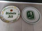 Diebels Alt,Bitburger Schaal/Bord, Ophalen, Zo goed als nieuw, Reclamebord, Plaat of Schild, Overige merken