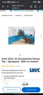 Savic Hooi- En Snackmolen konijnen toy - Speelgoed, Dieren en Toebehoren, Knaagdieren en Konijnen | Toebehoren, Ophalen of Verzenden