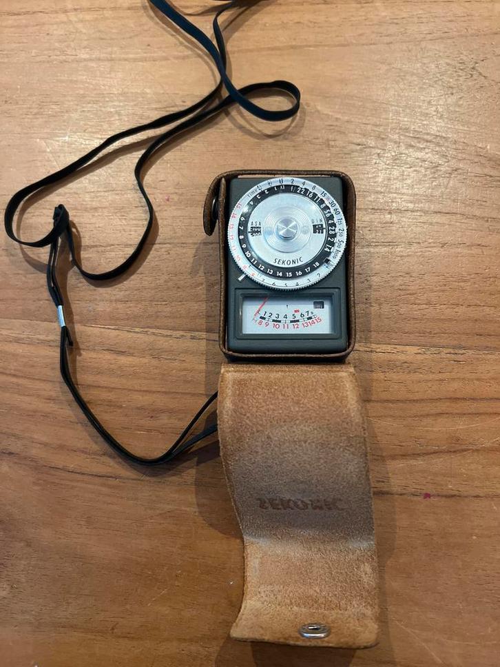 Sekonic Belichtingsmeter - Vintage, Audio, Tv en Foto, Fotografie | Doka Toebehoren, Gebruikt, Doka-onderdelen, Draagbaar, Ophalen of Verzenden