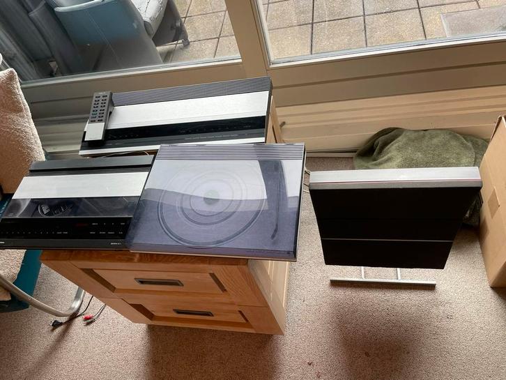 B&O Audio Set: Versterker, CD,platenspeler luidsprekers RL45, Audio, Tv en Foto, Platenspelers, Gebruikt, Platenspeler, Overige merken
