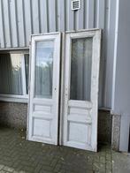 Prachtige ensuitdeuren uit de 19eeeuw, Doe-het-zelf en Verbouw, Deuren en Horren, 215 cm of meer, Glas, 120 cm of meer, Zo goed als nieuw