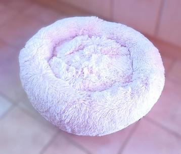 Heerlijke fluffy donutmand roze - Large - 70 cm beschikbaar voor biedingen