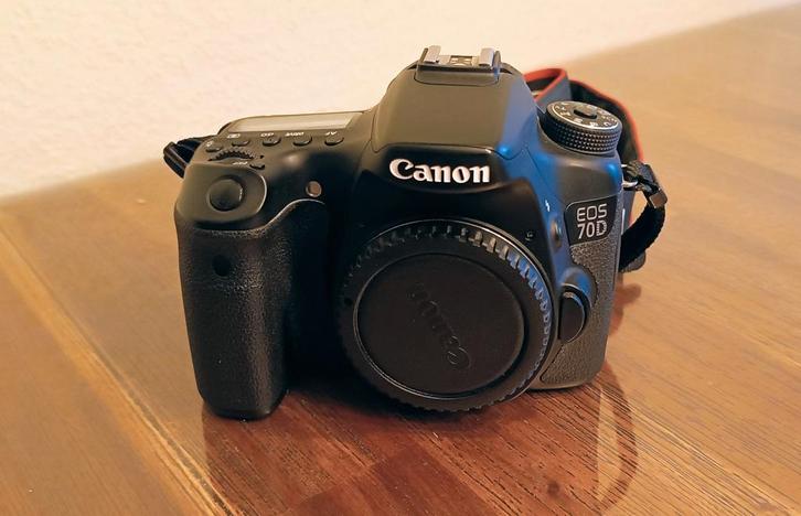 Canon EOS 70D body, Audio, Tv en Foto, Fotocamera's Digitaal, Zo goed als nieuw, Canon, Geen optische zoom, Ophalen of Verzenden