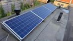 12 zonnepanelen met omvormer en bijbehorende optimizers, Doe-het-zelf en Verbouw, Zonnepanelen en Toebehoren, Ophalen, Gebruikt