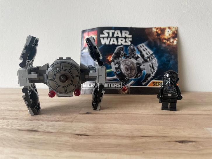 Lego Star Wars 75128 Tie Advanced Prototype, Kinderen en Baby's, Speelgoed | Duplo en Lego, Zo goed als nieuw, Lego, Complete set