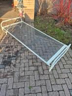 Spiraalbodem bedframe - stevig en klaar voor gebruik!, Ophalen, Gebruikt, Metaal