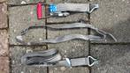 4x spanbanden, grijs, max.  5000kg + 4 ratels, Ophalen of Verzenden, Zo goed als nieuw
