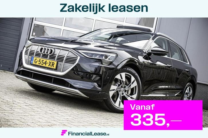 Audi e-tron 50 quattro Launch edition plus PANO LEER Origine, Auto's, Audi, Bedrijf, Lease, Financial lease, e-tron, ABS, Adaptive Cruise Control