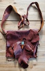 Spaans leren schoudertas, Ophalen of Verzenden, Gebruikt, Bruin, Schoudertasje