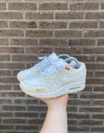 Nike Air Max 1 Premium White Kumquat Safari, Ophalen of Verzenden, Zo goed als nieuw, Sneakers of Gympen