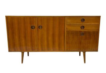 Vintage Dressoir Lowboard Tv Meubel Jaren 60 Walnoot Teak