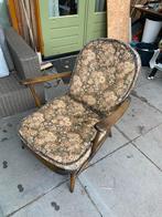 Ercol Windsor Fauteuil Jaren 50/60, Ophalen, Gebruikt, Minder dan 75 cm, 50 tot 75 cm