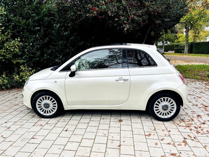Fiat 500 1.2 AUT 51KW 2009, Auto's, Fiat, Particulier, Airbags, Bluetooth, Centrale vergrendeling, Elektrische buitenspiegels