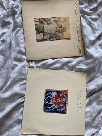 2 x Paul Simon LP Graceland & Still Crazy After All These beschikbaar voor biedingen