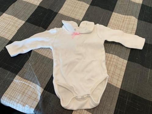 Witte romper van de Zeeman. Maat 56, Kinderen en Baby's, Babykleding | Maat 56, Zo goed als nieuw, Meisje, Pakje, Verzenden