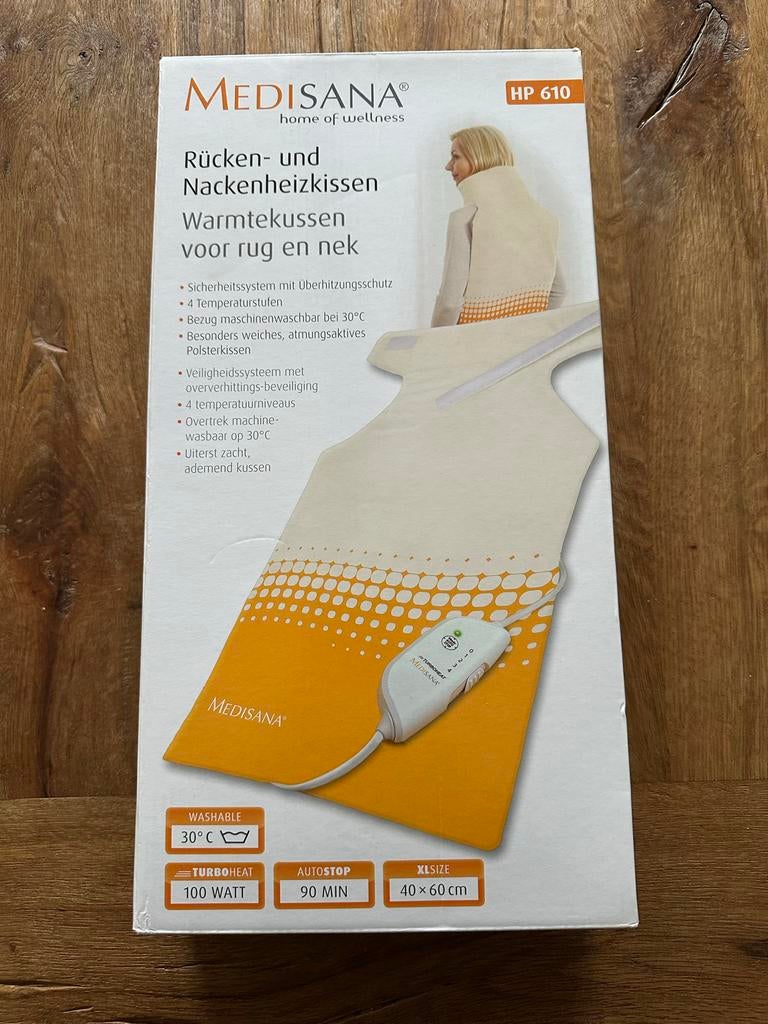 Medisana warmtekussen voor rug en nek, Ophalen of Verzenden, Overige typen