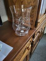 2 glazen vazen, Huis en Inrichting, Ophalen, Wit, Nieuw, Glas