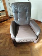Relax fauteuil met elektrische bediening voor rug & benen, Ophalen, Zo goed als nieuw, 50 tot 75 cm