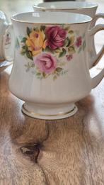 Balmor Castle kop en schotel set (8 stuks), Gebruikt, Ophalen of Verzenden, Overige stijlen, Kop(pen) en/of Schotel(s)