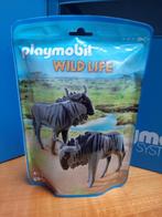 wild life safari dierentuin 6943 2x gnoe NIEUW ongeopend, Kinderen en Baby's, Speelgoed | Playmobil, Ophalen of Verzenden, Nieuw