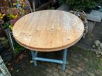 Te koop: Rond tuintafel, Ophalen of Verzenden, Gebruikt, Rond, Hout