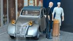 Citroen 2cv 1948 Diorama Boulangerie 1:43 Vitesse Pol, Hobby en Vrije tijd, Modelauto's | 1:43, Verzenden