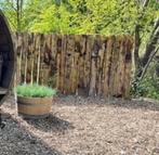 Kastanje palen afrastering schutting erfscheiding tuin terra, Tuin en Terras, Palen, Balken en Planken, Ophalen of Verzenden, Nieuw
