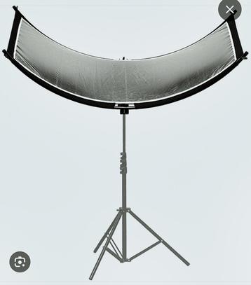 Caruba Curved Reflector Pro + LS3 statief – als nieuw beschikbaar voor biedingen