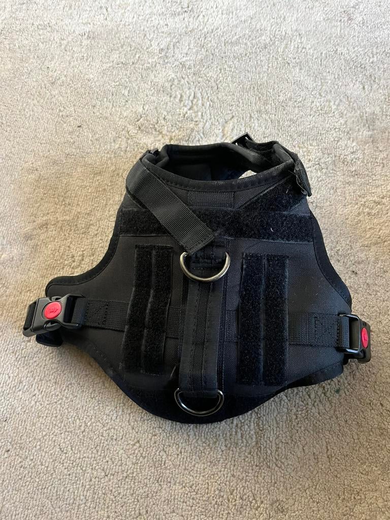 Stevige zwarte tuig maat S, Ophalen of Verzenden, Zo goed als nieuw