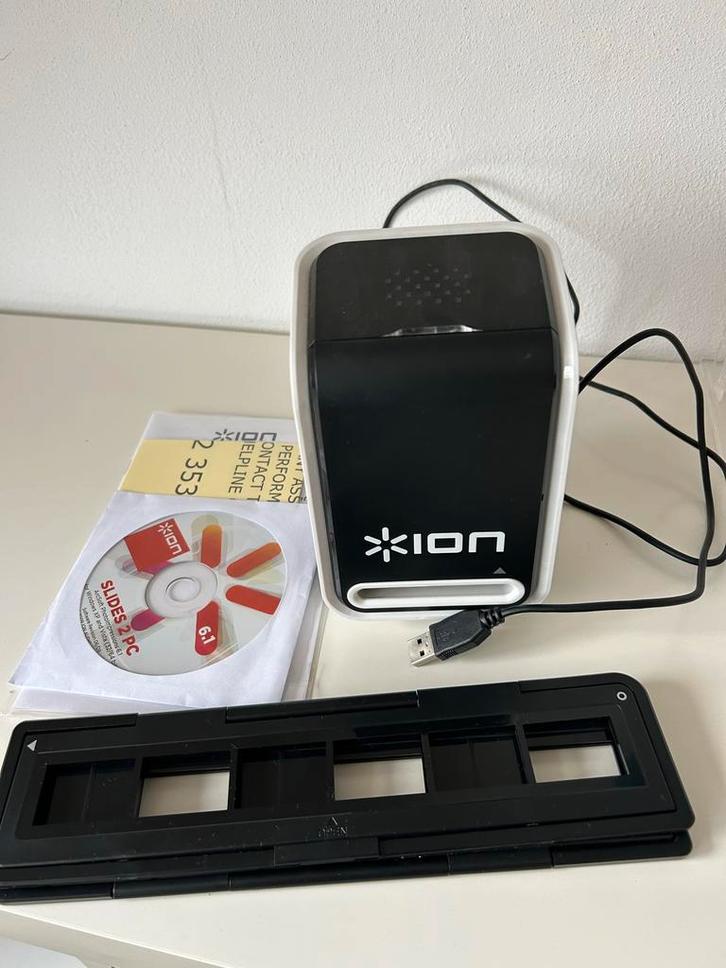 ION Slides 2 PC Diascanner - Digitaliseer je dia's, Computers en Software, Scanners, Zo goed als nieuw, Diascanner, Windows, Ophalen of Verzenden