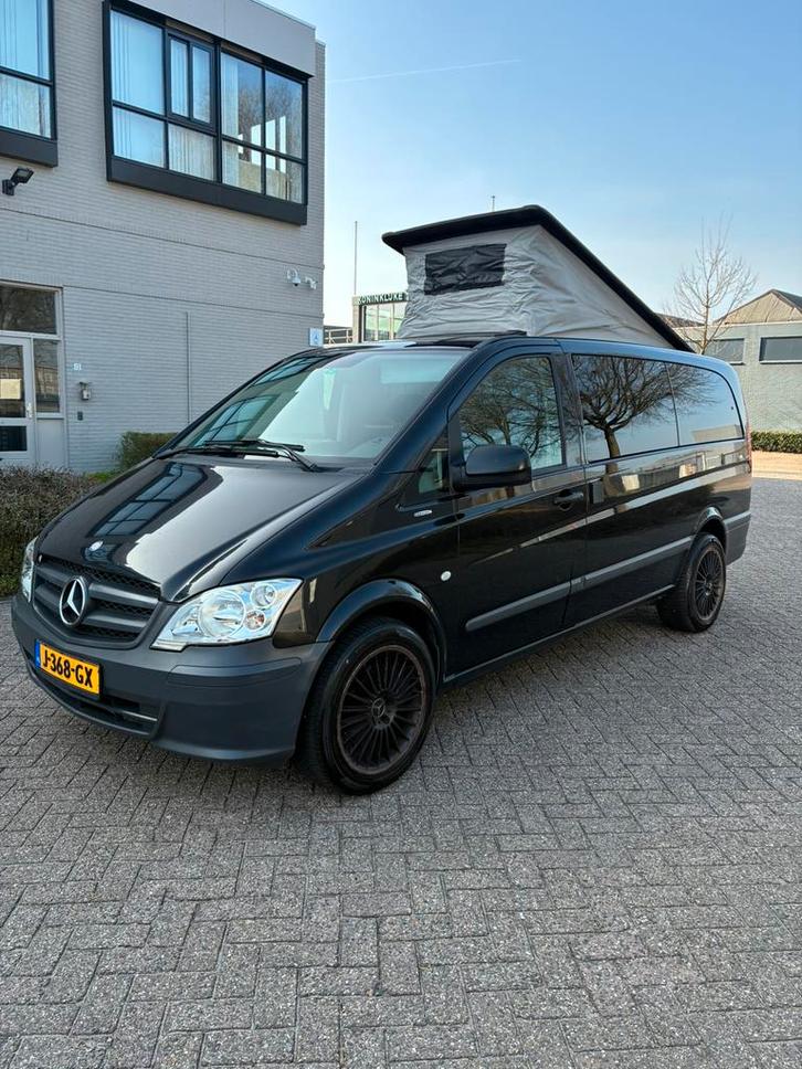 Mercedes Vito 113 cdi 2012 AUT CAMPER 7-PERS EURO 5 AIRCO L2, Caravans en Kamperen, Campers, Particulier, tot en met 2, Buscamper of Camperbus