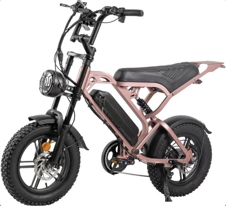 V20 Pro Mini Roze - 16 inch Fatbike - Rosé Gold - Nieuw, Fietsen en Brommers, Fietsen | Jongens, Nieuw, 16 inch, Versnellingen