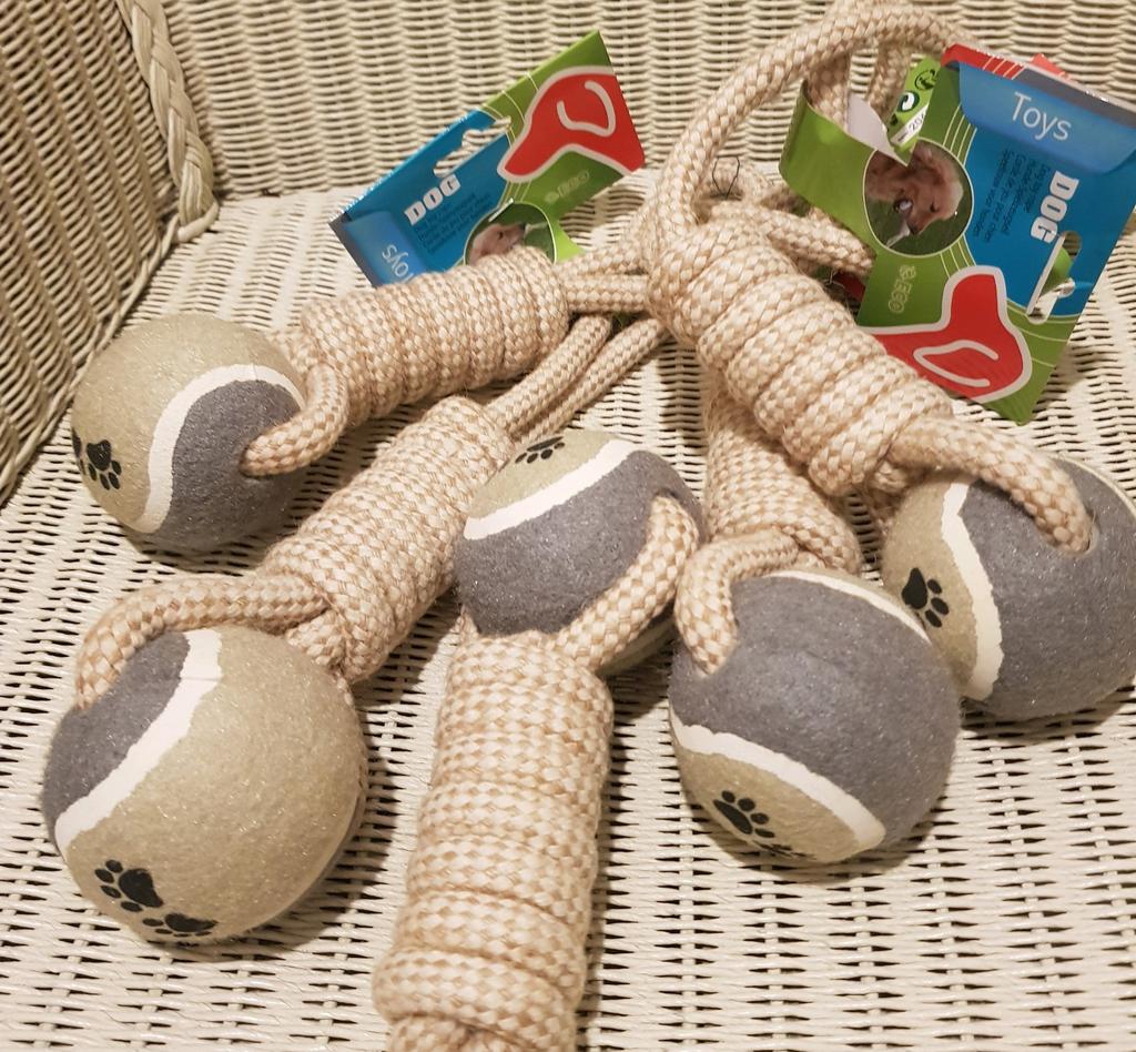 Partij van 5 honden speelgoed speelballen, Dieren en Toebehoren, Honden-accessoires, Ophalen, Nieuw