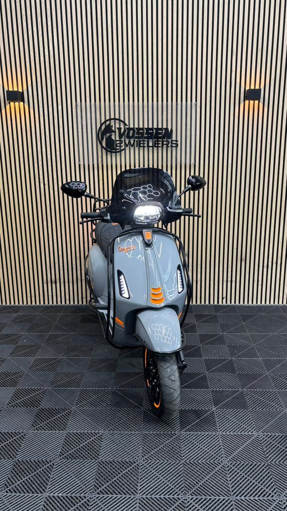 Vespa Sprint | Nardo Grey & Orange | 2020 | 4.100 km, Ophalen of Verzenden, Zo goed als nieuw