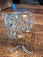 Kristallen olifant met losse slagtanden, Verzamelen, Swarovski, Ophalen of Verzenden