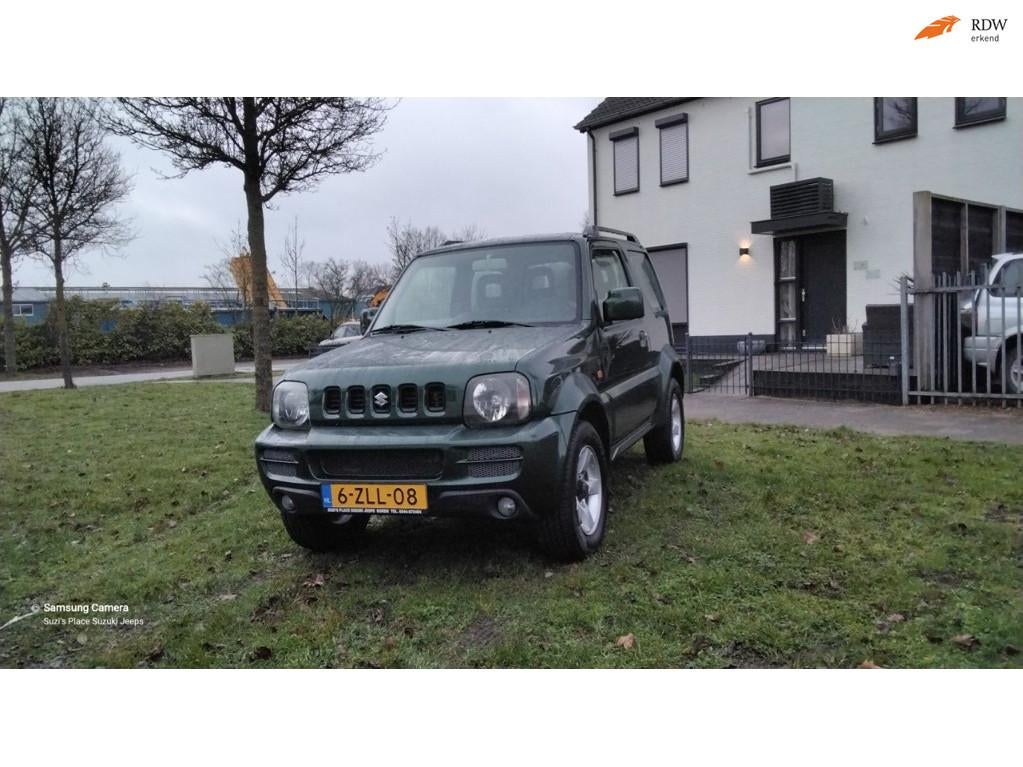 Suzuki Jimny 1.3 Exclusive, Auto's, Suzuki, Zwart, 4 stoelen, 14 km/l, Bedrijf