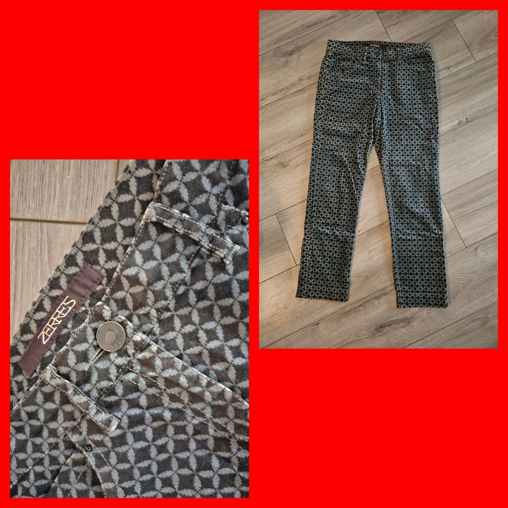 Zerres prachtige broek mt 38 in zeer goede staat, Ophalen of Verzenden, Zo goed als nieuw, Maat 38/40 (M), Grijs