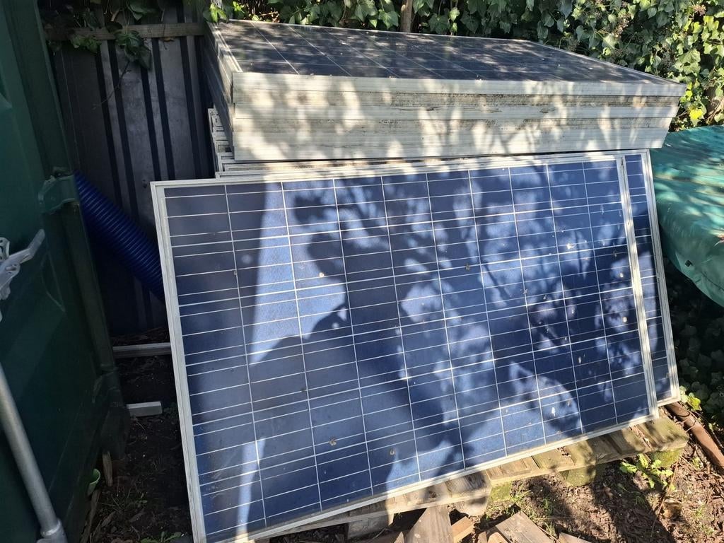 Yingli zonnepanelen, 44 stuks - 250Wp, Doe-het-zelf en Verbouw, Zonnepanelen en Toebehoren, Ophalen, Gebruikt, Paneel