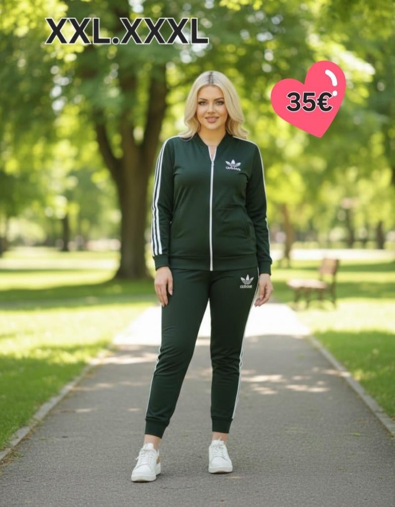Adidas trainingspak met merk, Kleding | Dames, Sportkleding, Ophalen of Verzenden