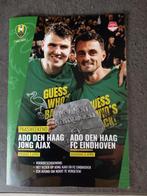 Programmaboekje Ado den Haag- jong Ajax, Ophalen of Verzenden, Zo goed als nieuw, Ajax, Boek of Tijdschrift