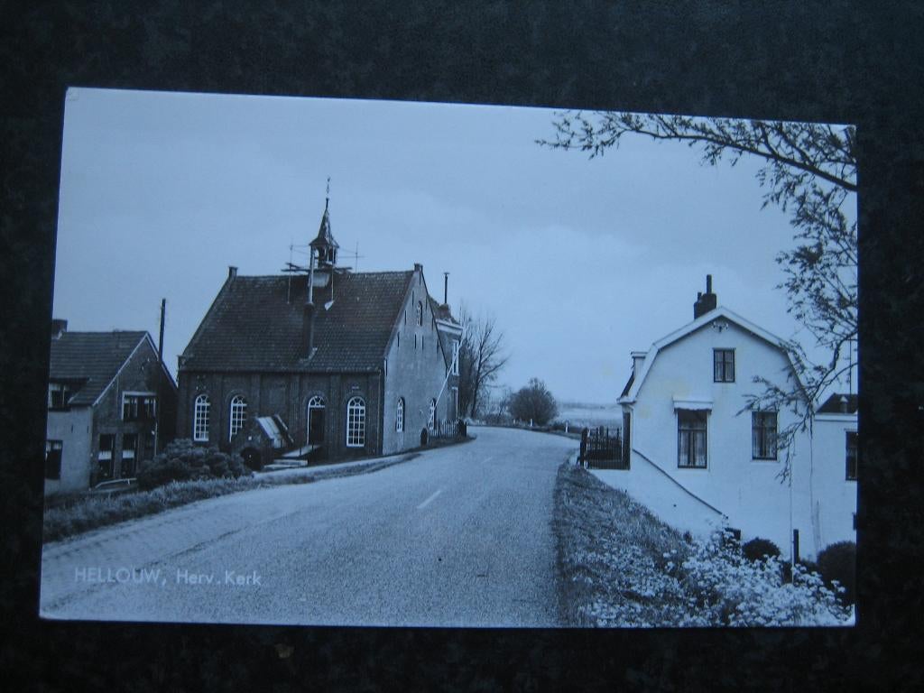 HELLOUW  Herv. kerk, Verzamelen, Ophalen of Verzenden, 1940 tot 1960, Gelderland