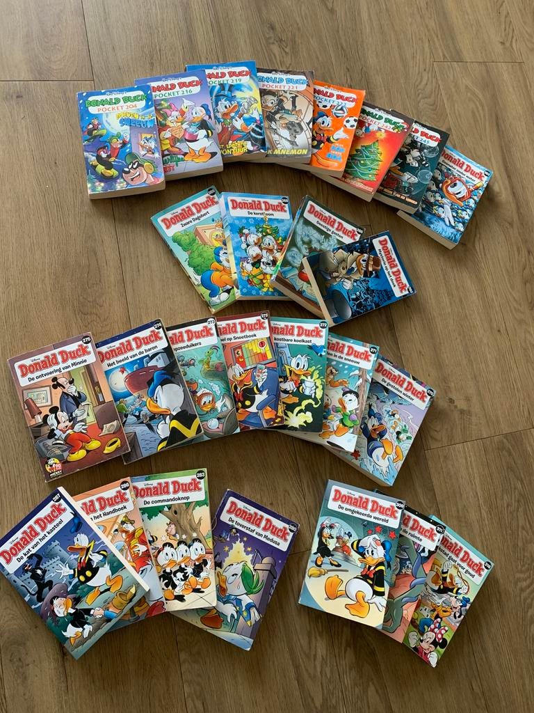 Donald Duck pockets, Meerdere stripboeken, Ophalen of Verzenden, Gelezen